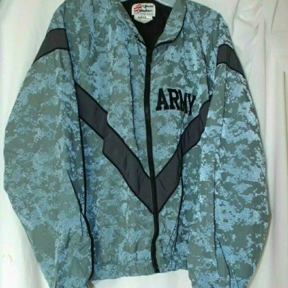 US Army 🇺🇸 IPFU Physical Fitness PT Jacket XL/Re